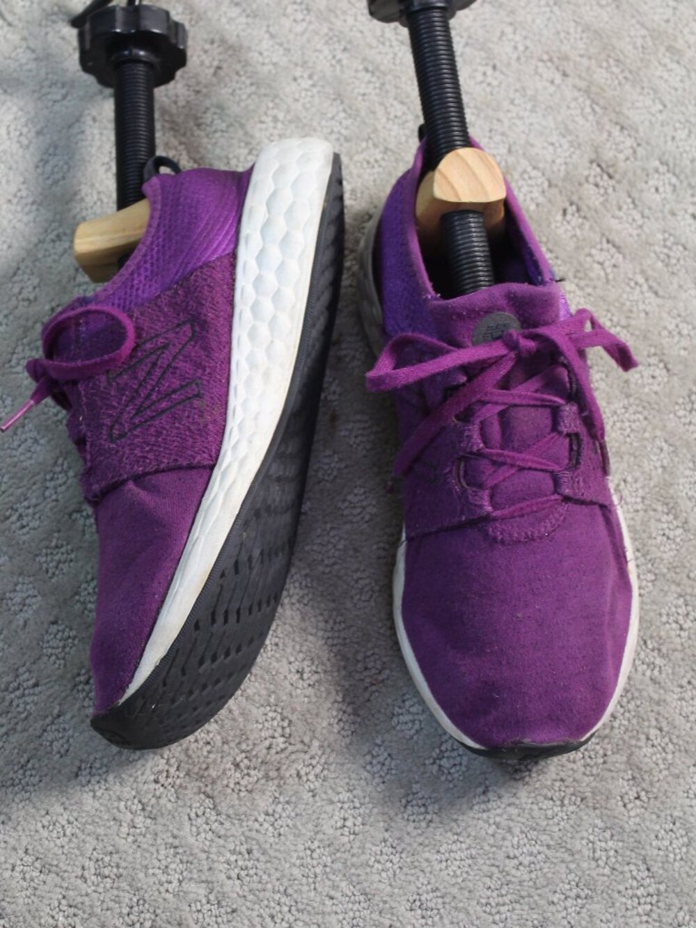 New Balance Size 6.5 Purple Athletic Shoes